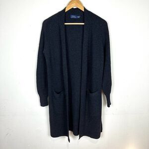 Polo Ralph Lauren Grey Wool Cashmere Cardigan Women’s‎ XS Read